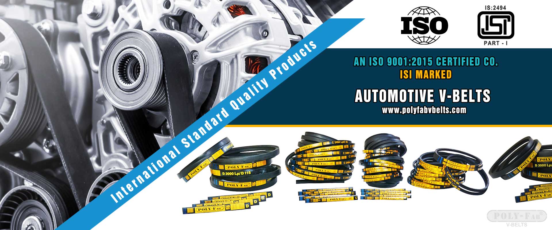 Decent Rubber Industries Ludhiana Punjab Polyfab V-Belts